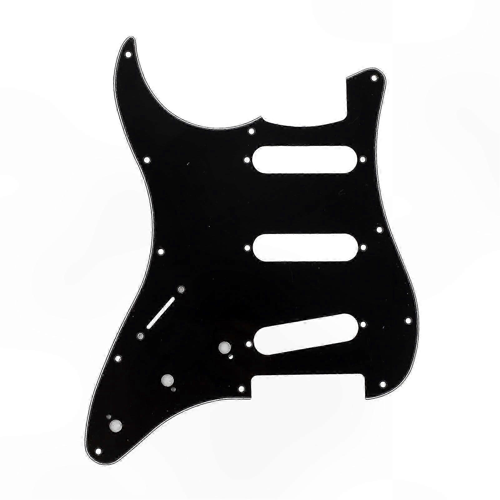 11-Hole Left-Handed Electric Guitar Scratch Plate for Practice and Performance