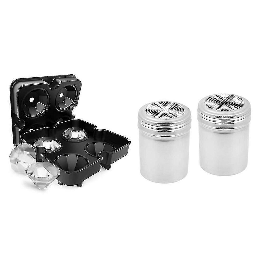 Cavity Diamond Shape 3D Icemold Silicone Mold Kitchen Tool