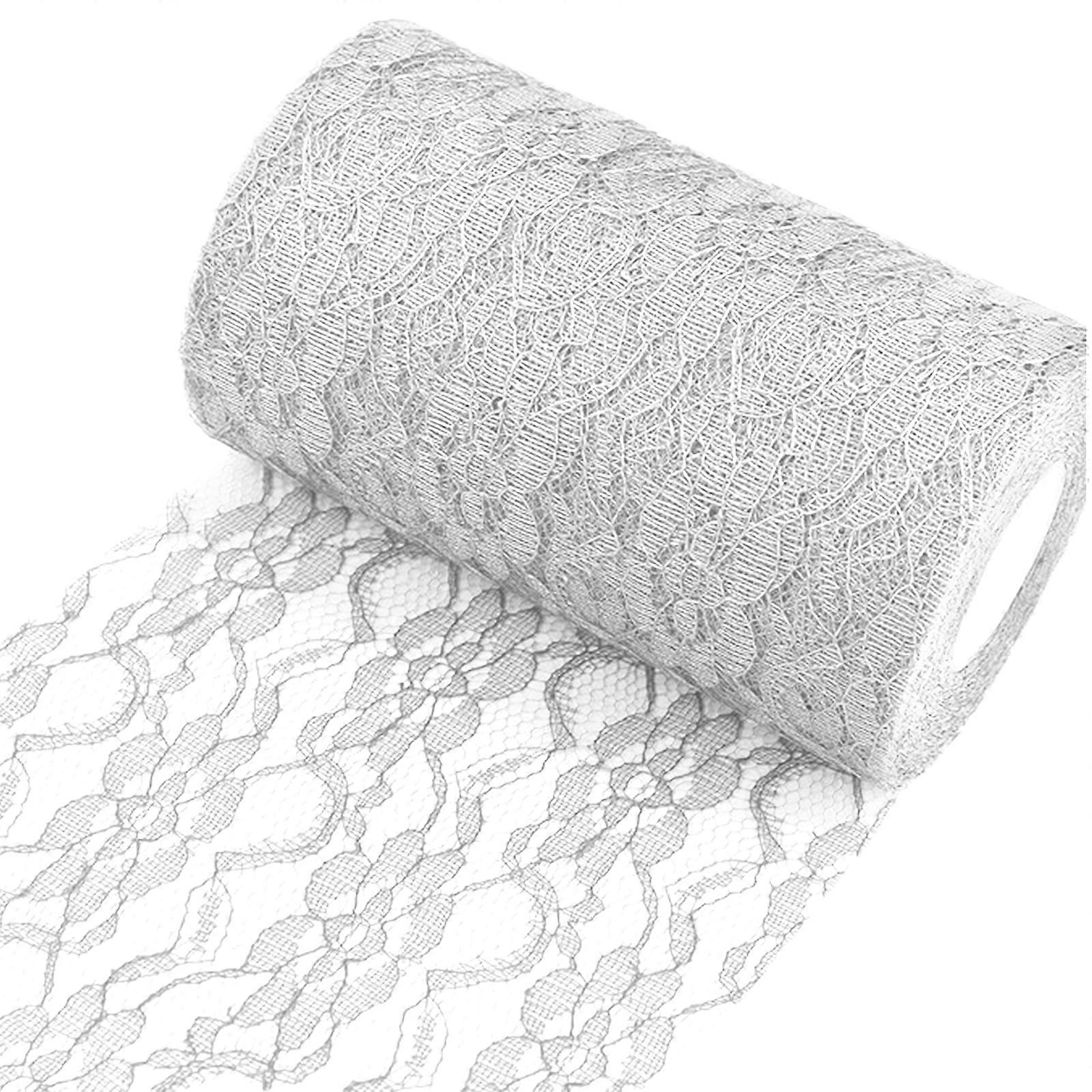 Artistics Laces Trimmed Table Covering Waterproof Dining Surfaces Protectors For Event And Daily Use  White