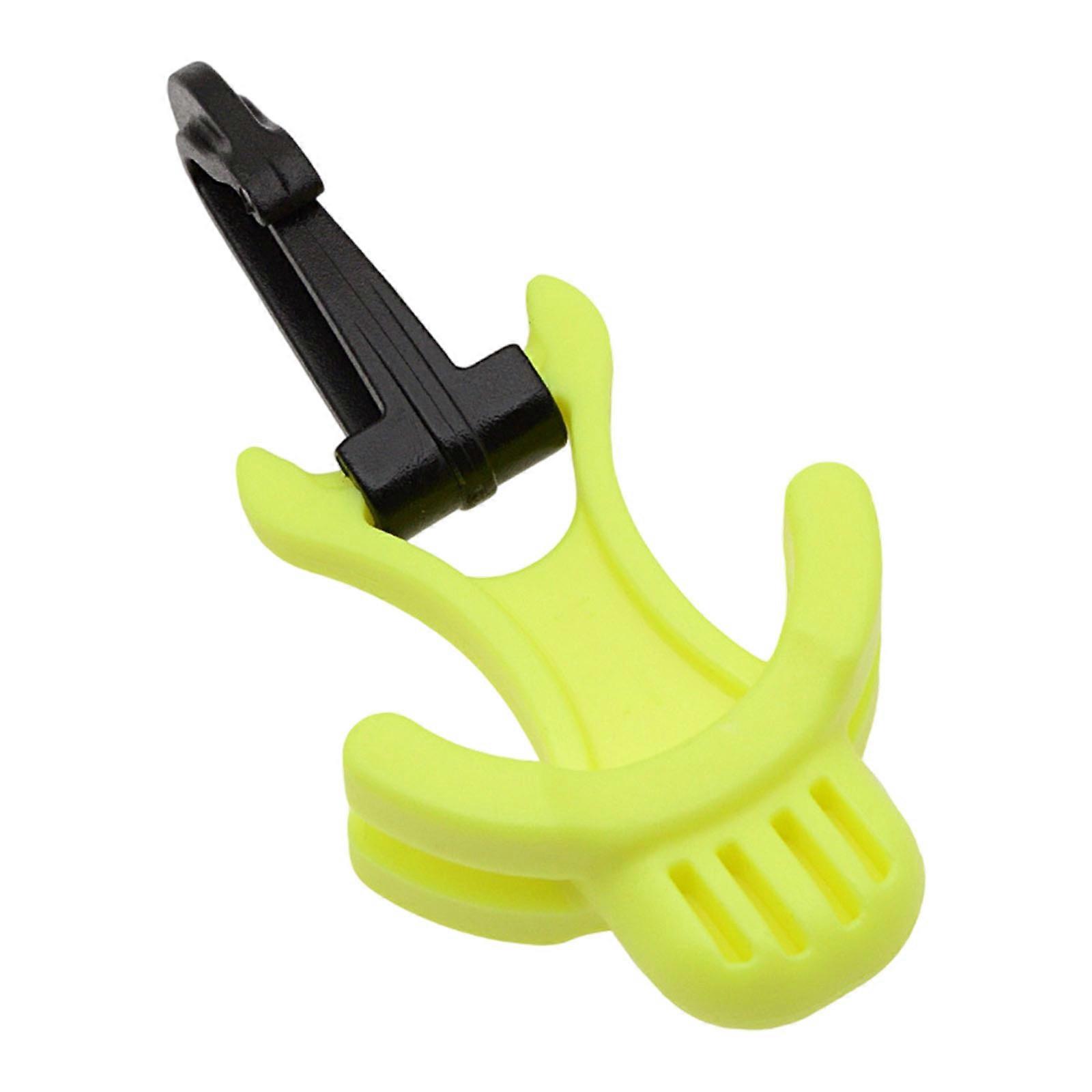 Professional Scubas Diving Regulator Holder Stabilizer Hook Securely Lock Space Saving Design Diving Equipment Hook  fluorescent yellow
