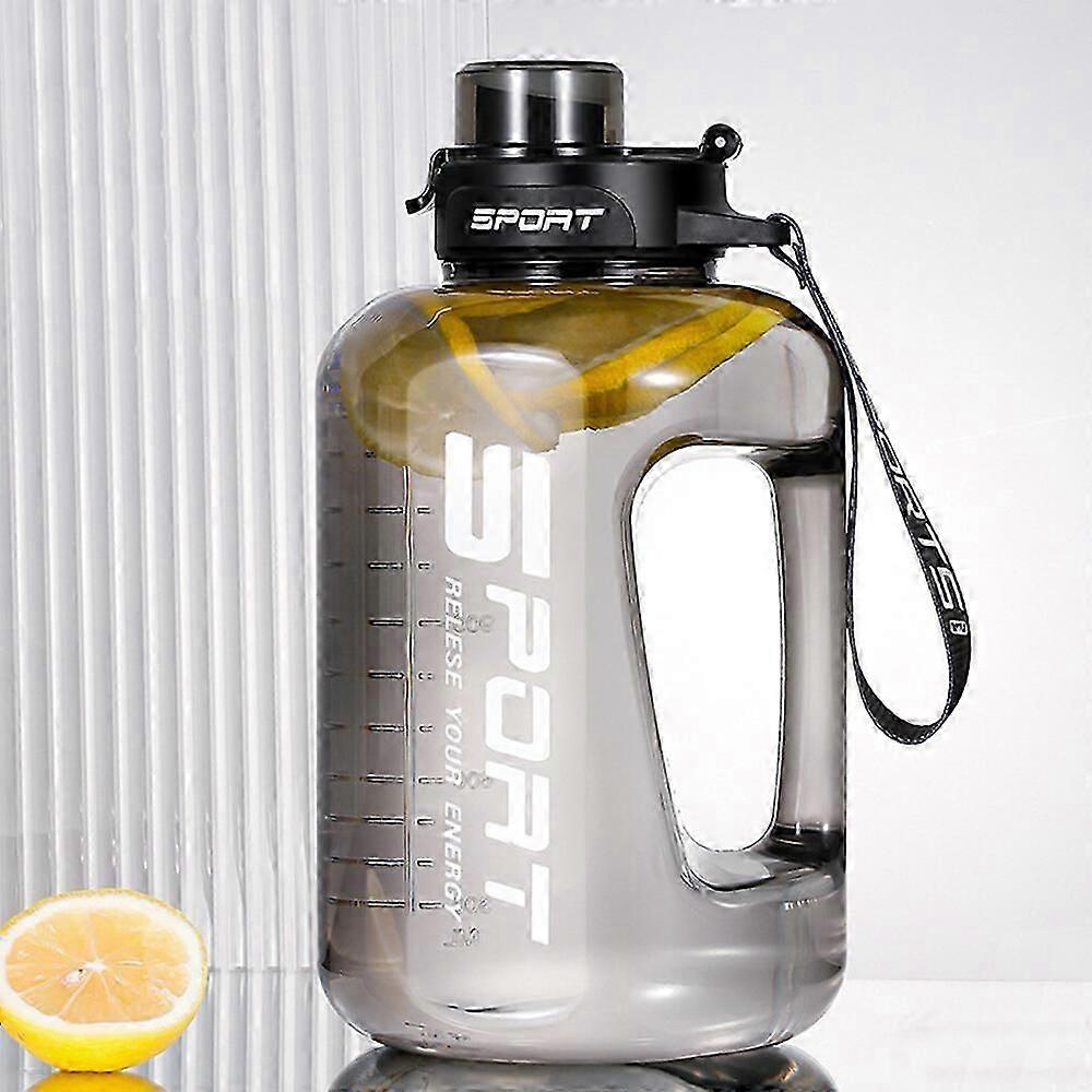 1.7Lスポーツウォーターボトル大容量ジムトレーニングアウトドアトラベルポータブル