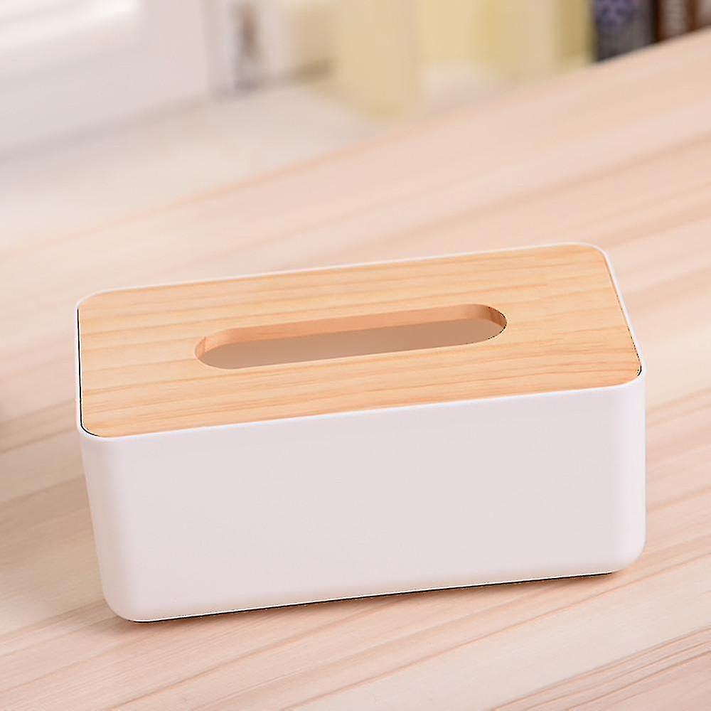 Cookware Sets Wooden Tissue Box European Style Home Tissue Container For Office Decoration