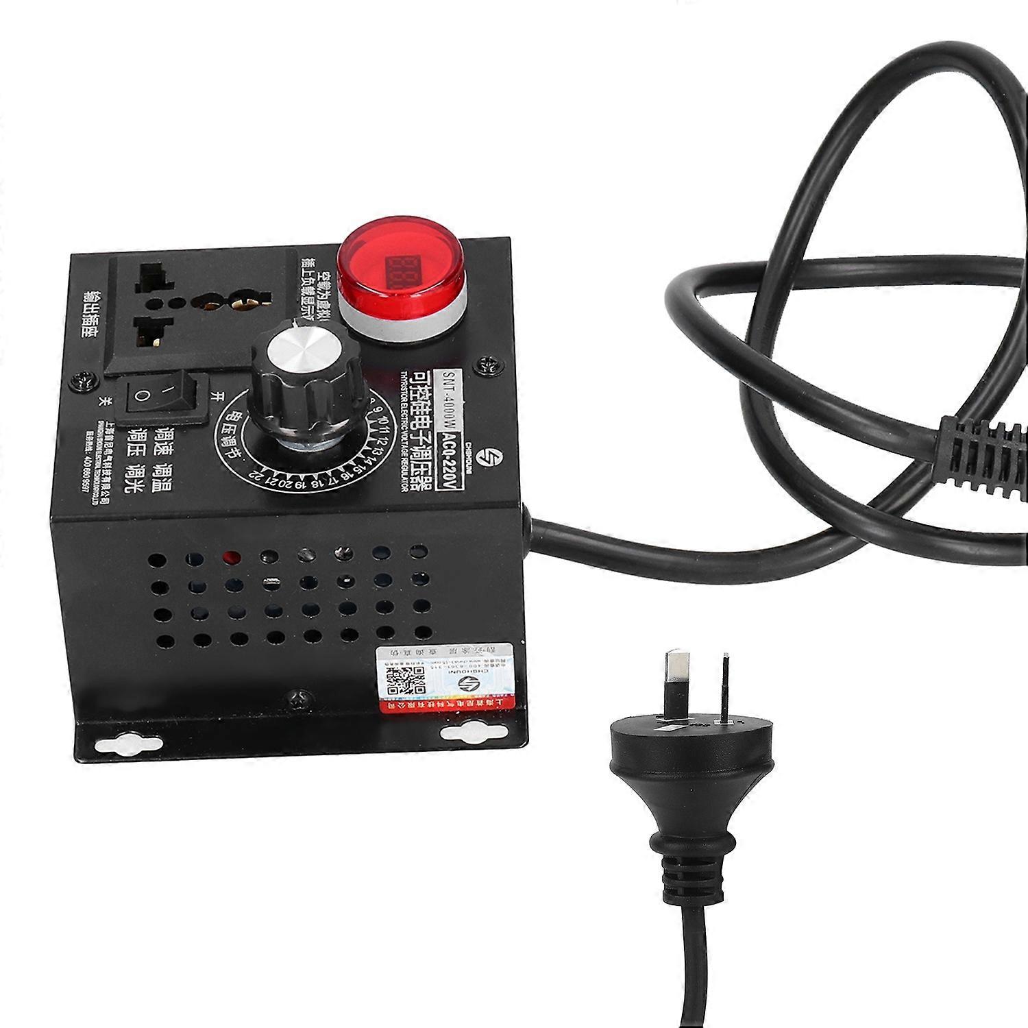 4000W Voltage Regulator Dimmer High Power Electronic Thyristor Controller AC110/