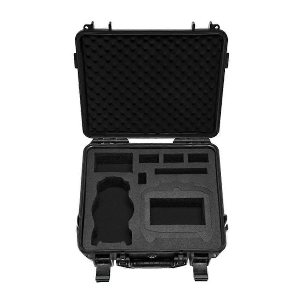 Explosion-Proof Waterproof Carrying Case with Adjustable Shoulder Strap for Outdoor Storage