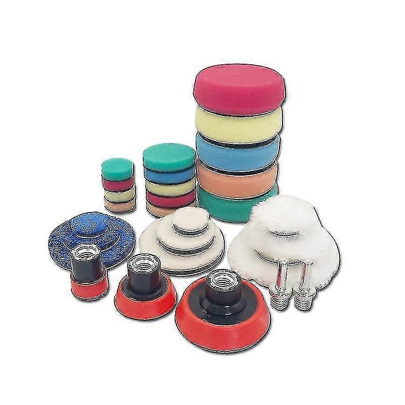 29 Pack Polishing Sponge Polishing Sponge Kit With M14 Tips For Auto Polishing With Ro/da Dual Action Polishers