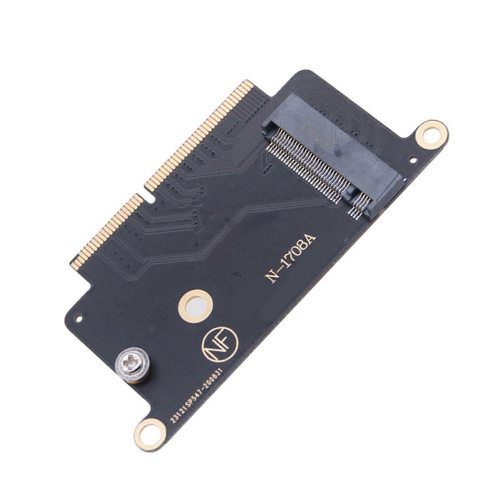 M.2 NVME - A1708 -liitäntäsovitinkortti, jossa on yhteensopivuus ja asennus M.2 NVME SSD -levyille, monivärinen
