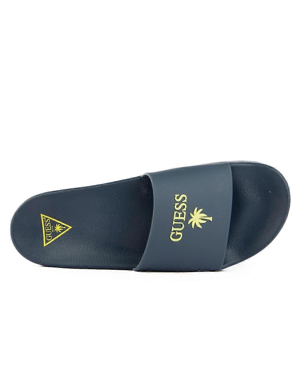 Guess Palma Men's Blue Slides