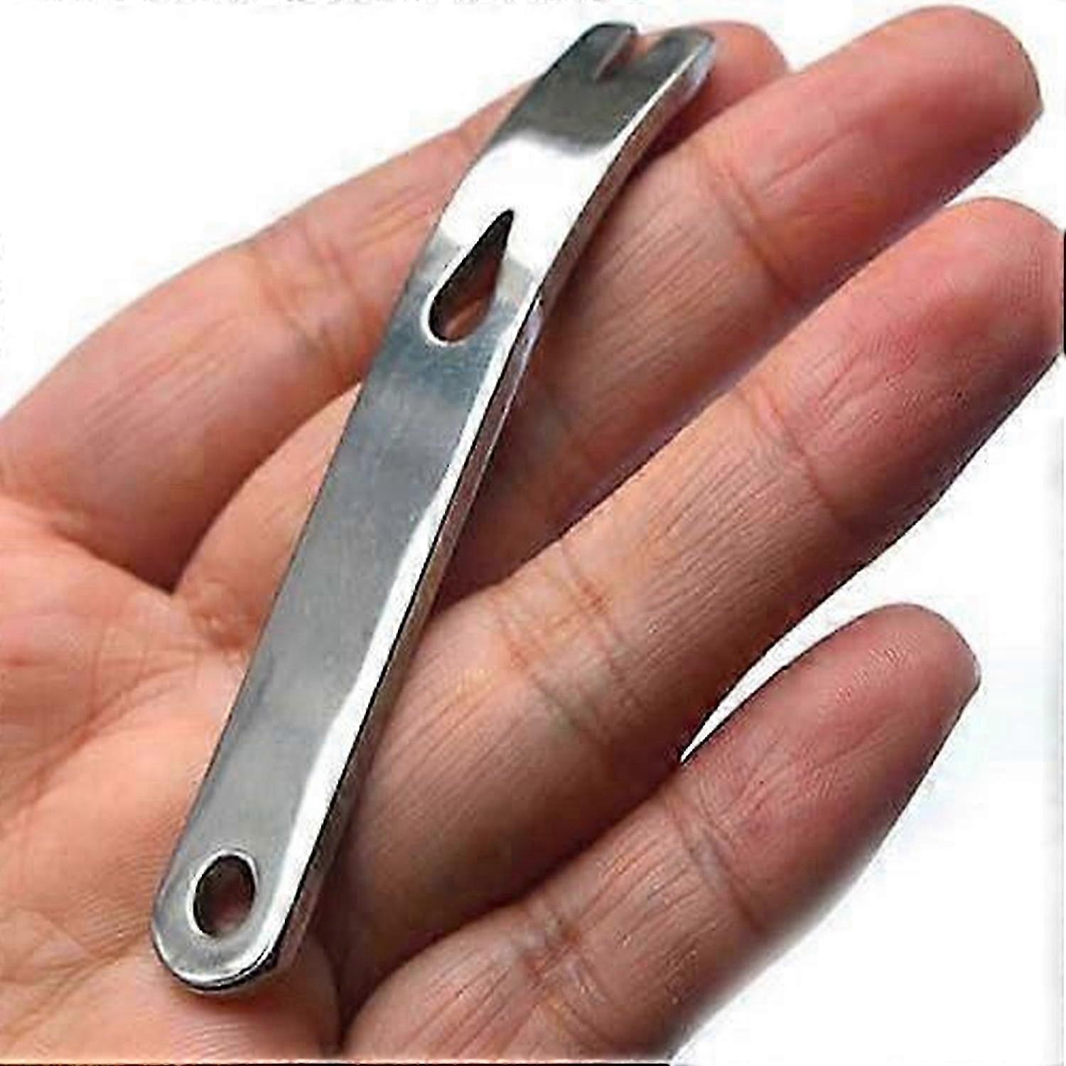 حجم الجيب الفولاذ المقاوم للصدأ المخل حدق بار Widgy Bar أداة EDC ل Bushcraft & Survival