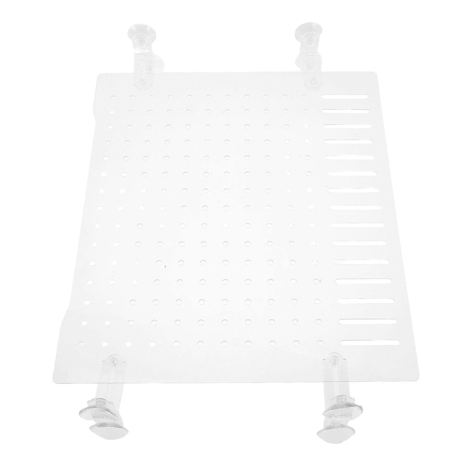 Transparent Divider Plate For Shrimp Keeping 35.00X30.00X0.20CM Rectangular Shape Ensuring Fish Separation 1 Set