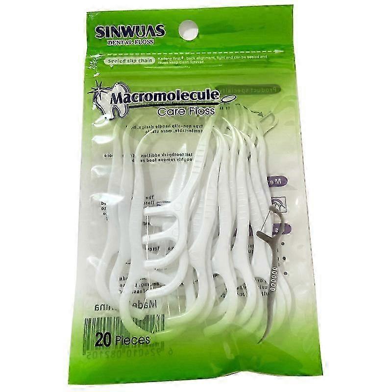 50 pcs/30 pcs/20 pcs High Tension Flossing Sticks Toothpick Toothpick Cleaner Toothpick Cleaner Flat Floss