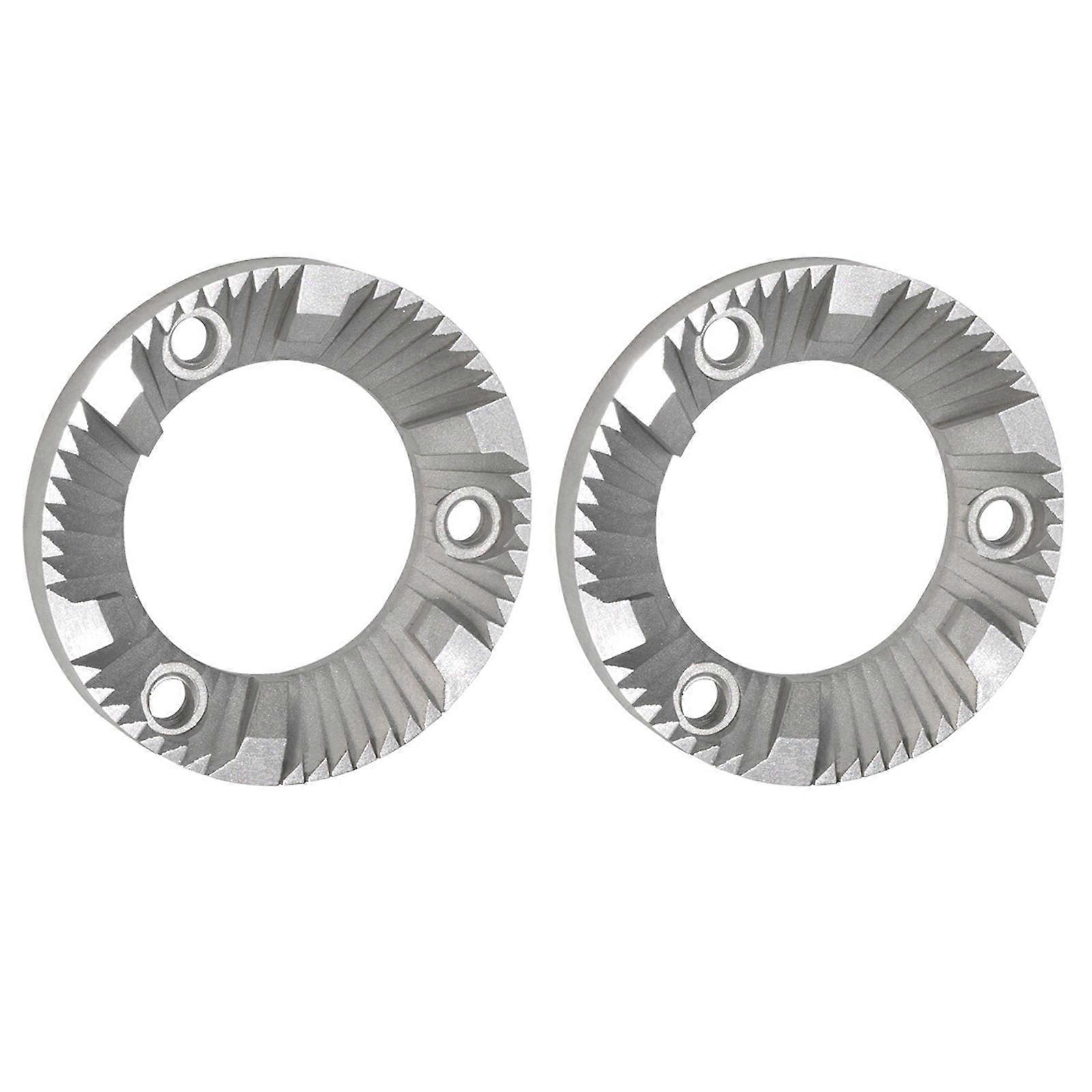 Pack of 2 High Performances 40MM Coffee Grinder Part Corrosion Resistant Burr for Quick Consistent Grinding Reduced Heat Multicolor