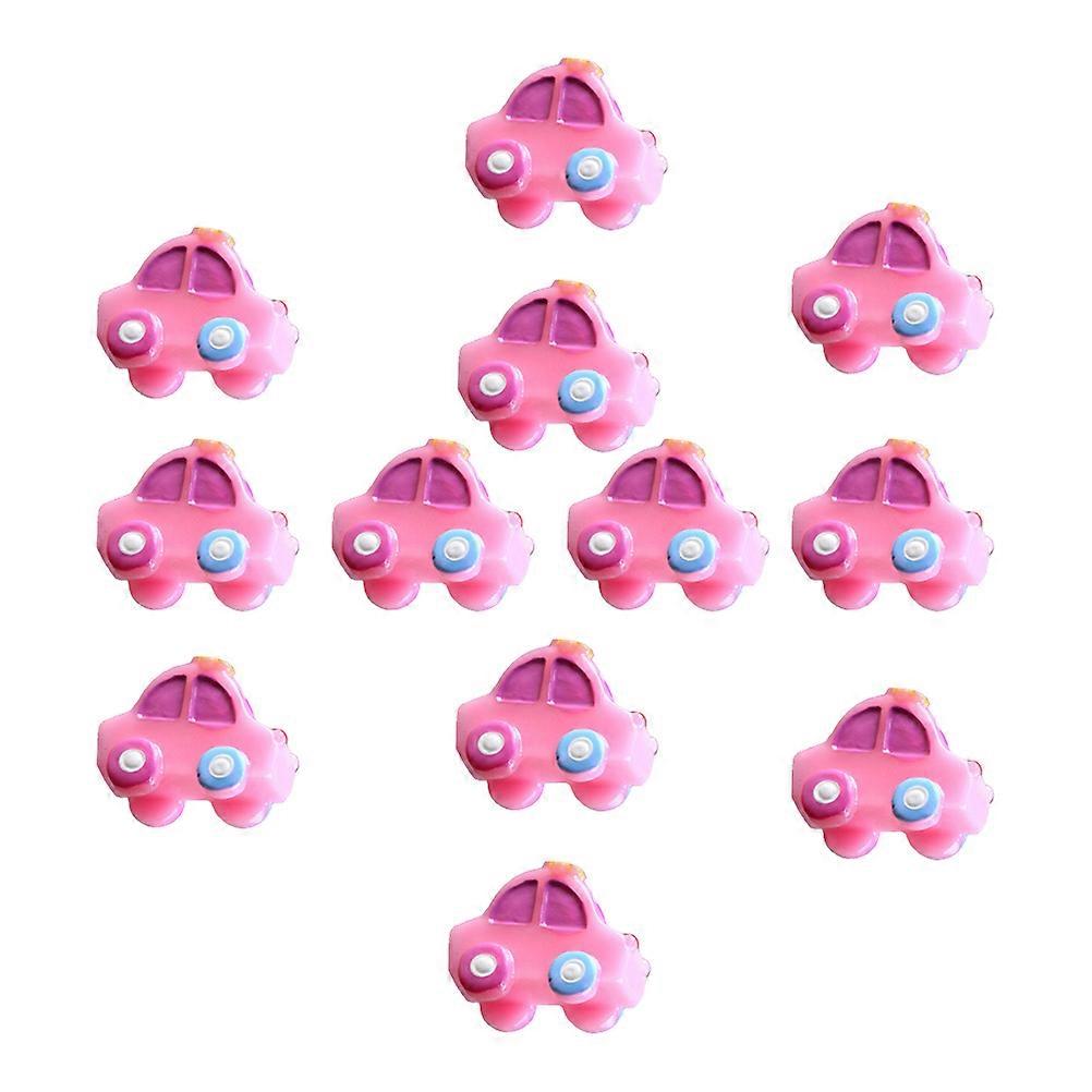 Resin Mini Car Model for Decoration 12Pcs Micro Landscaping Ornaments