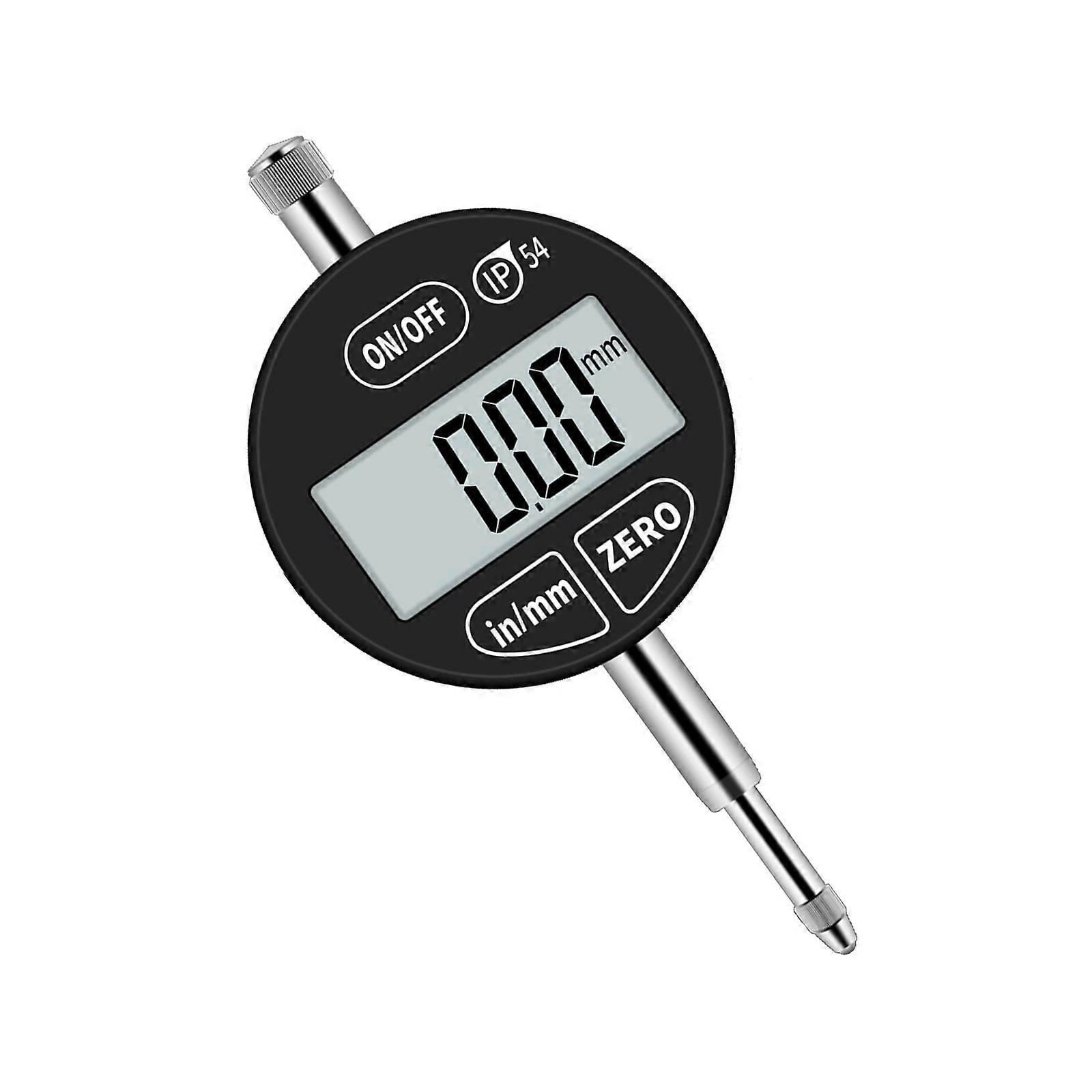 Ergonomic Digital Micrometer Waterproof Oil Resistant 0.001mm Accuracy Copper Axled Sleeve Measurement Tool Multicolor