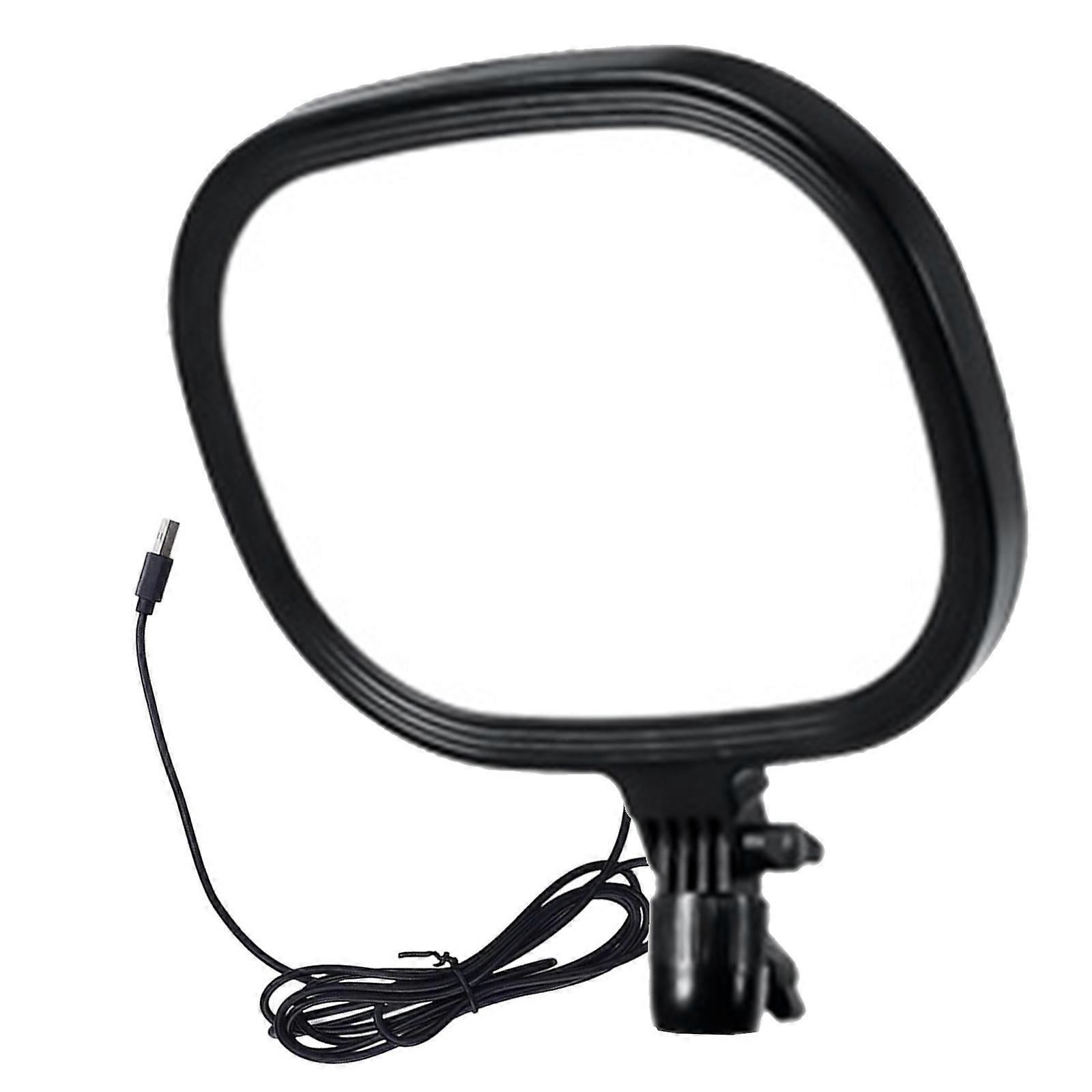 Multiple Functional Camera Light With Modifiable Stand 3 Color Sieves For Smartphone Photography Videography  Black