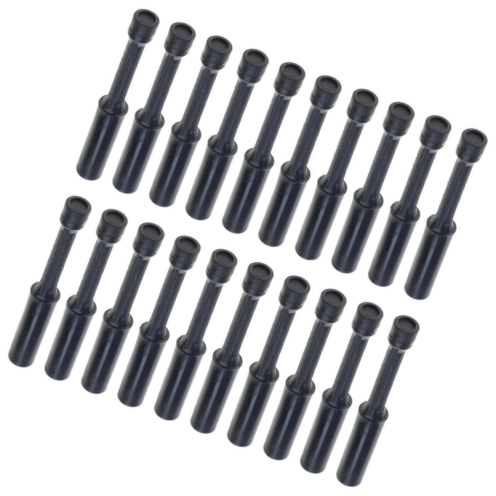Pneumatic Hose End Cover Secure Sealing Plug PP Plastic Construction Multiple Diameter Choice Maintenance Friendly Multicolor