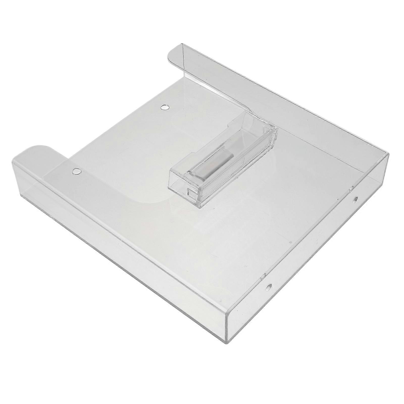 Transparent Acrylic Wall Mounted Magazine Rack for Storage