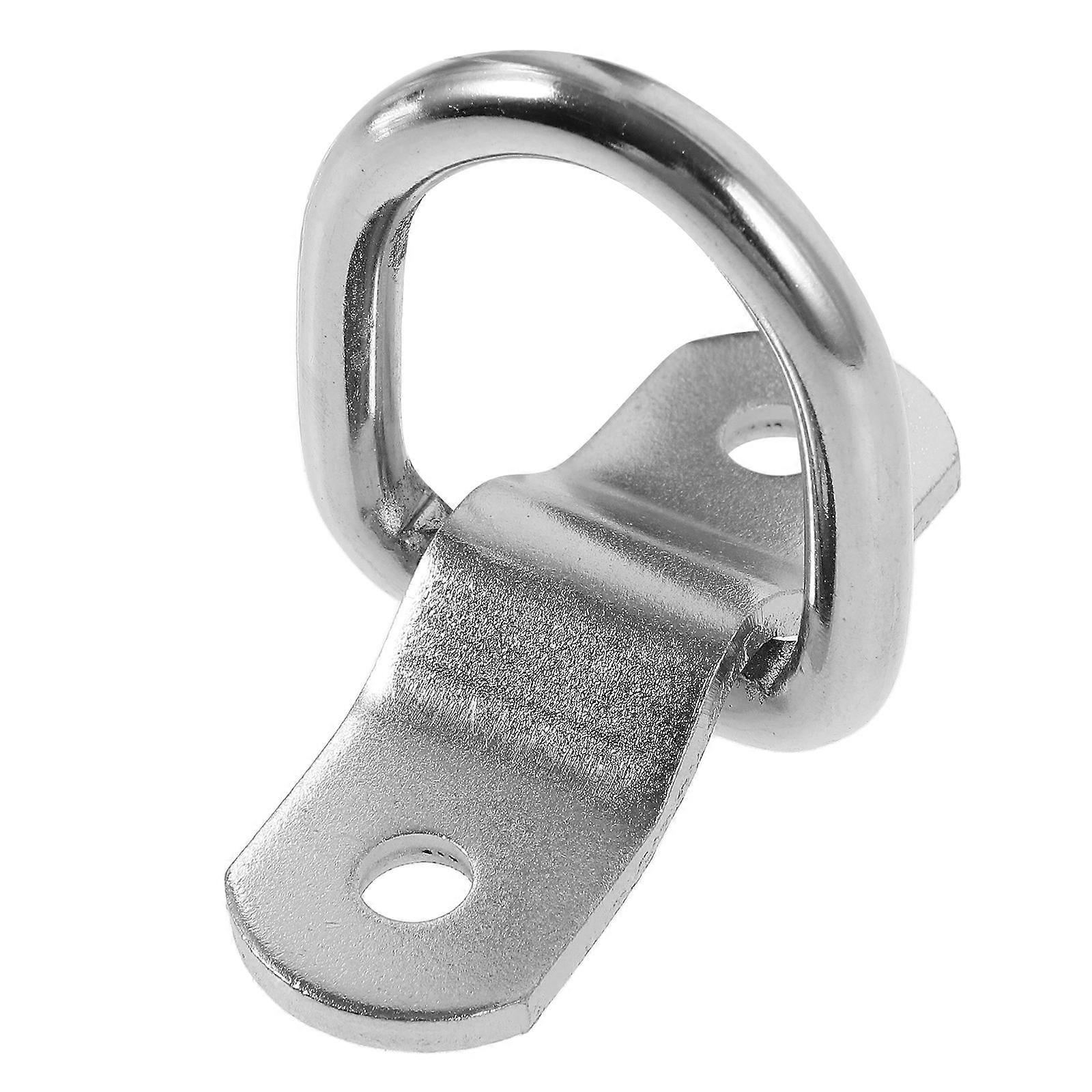 Cargo Tie Down Hooks D Ring Track Tie Down Ring Trailers 4.50X4.00X1.00CM Goods Securing 1 Set