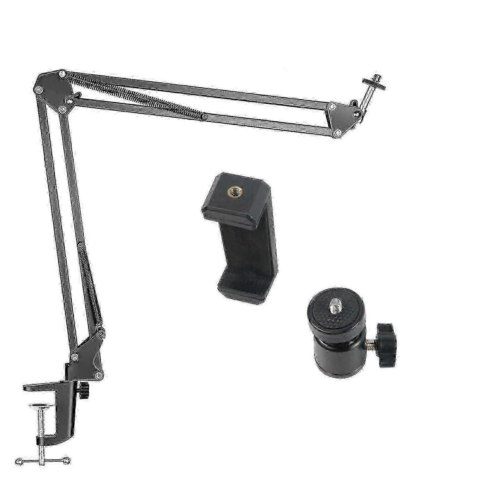 Overhead Tripod For Camera Webcam Ring Light Flexible Overhead Arm
