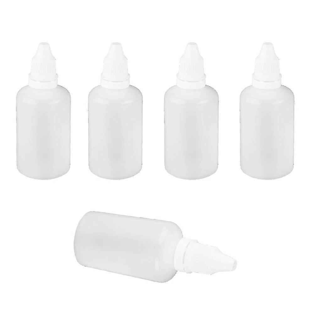 20 PCS 50ml Dropper Bottles,Eye Liquid Dropper Bottle,Empty Plastic Squeezable Eye Dropper Container