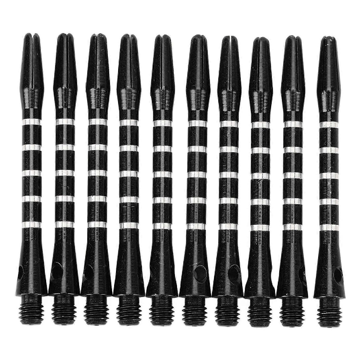 10pcs Dart Shafts Aluminum Alloy Replacement Thread Dart Stems with Locking Hole for Indoor Activity