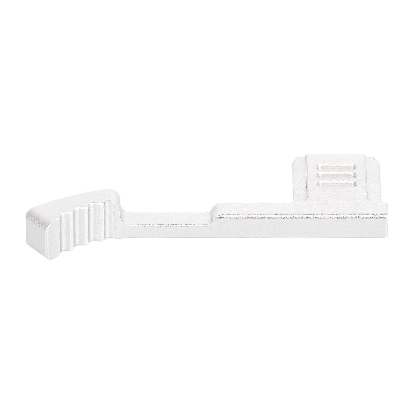 Textured Thumb Grip Rest Aluminum Alloy Mounting Bracket NonInterference Design For S9 Camera Smooth Button Operation  Silver