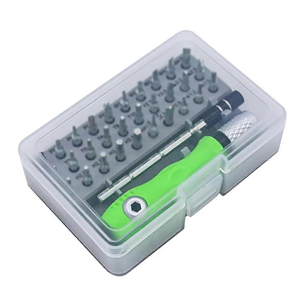 32 in 1 Multifunctional Screwdriver Set Mini Small Screwdriver Torx Magnetic Screw Driver Bit Portab