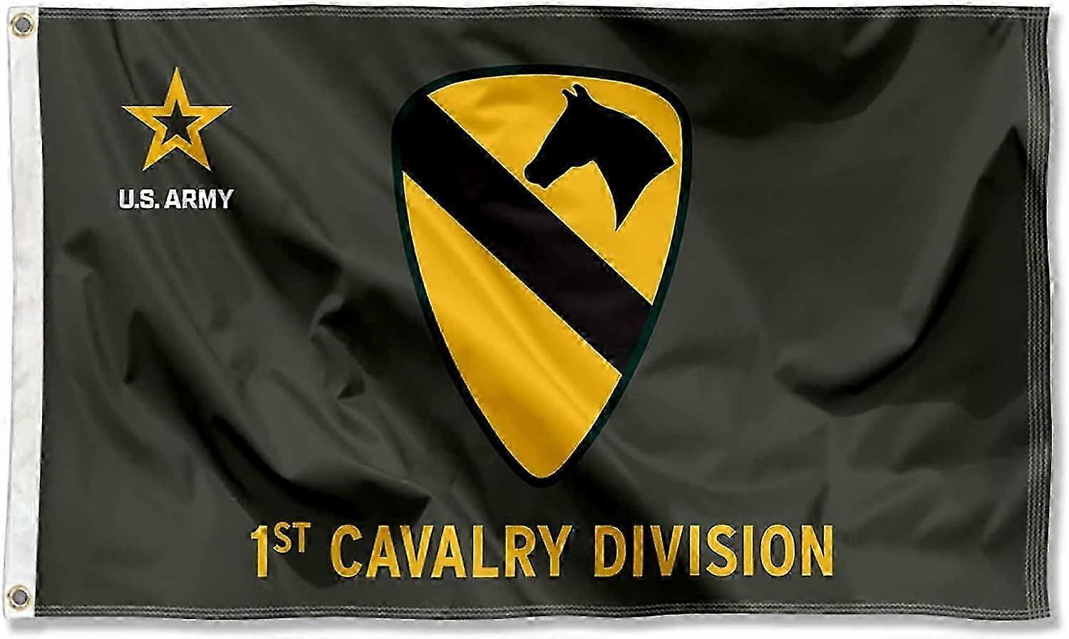 US Army 1st Cavalry Division Grommet Flag Mode A-3484