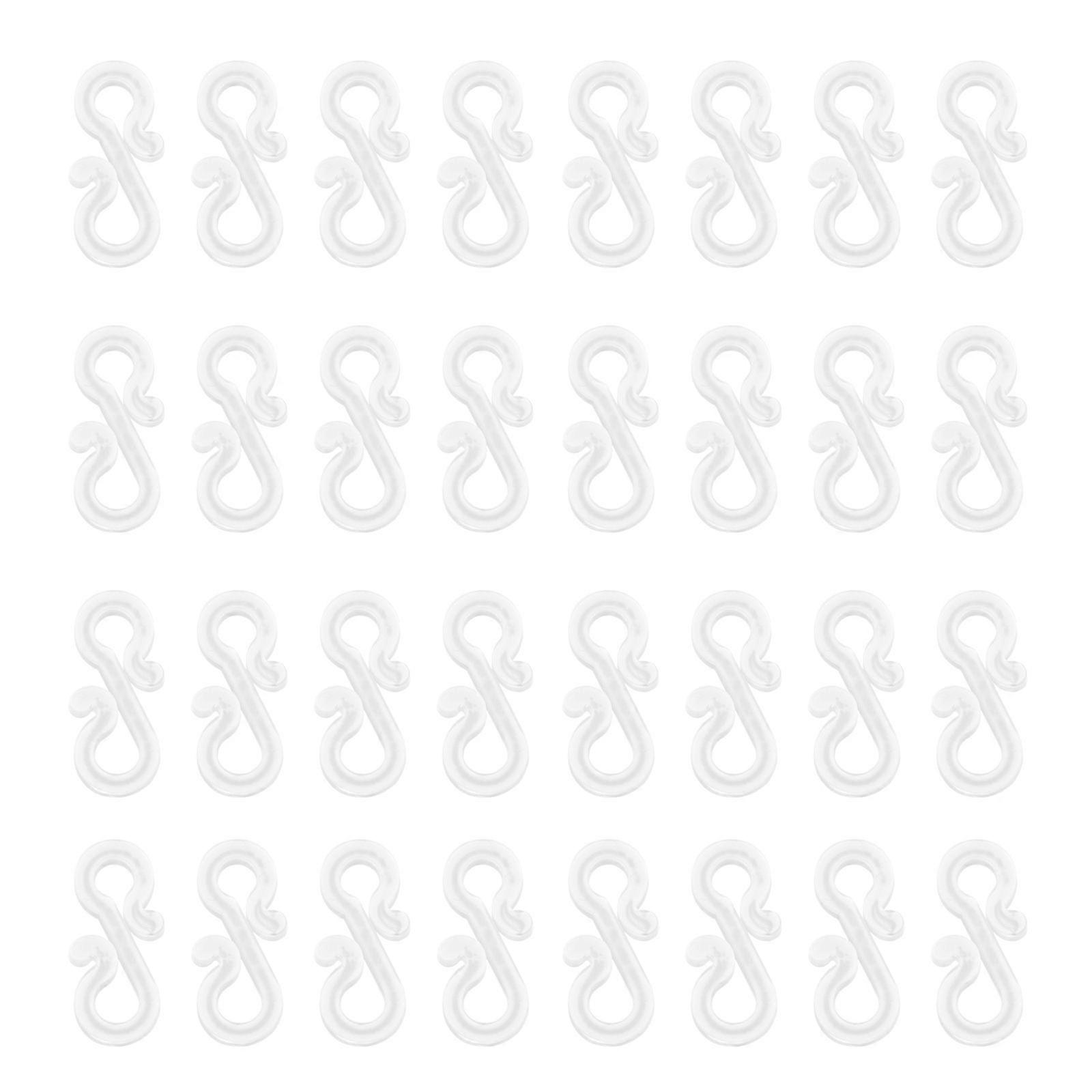 48pcs Gutter Hooks S Clip Hooks for Christmas Decoration Outside String Lights Seasonal Fairy Light