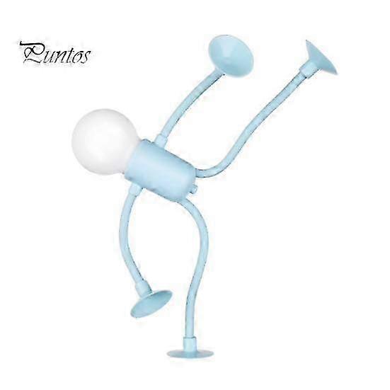 Soft Glow Night Light for Bedside, Shape Changing LED Lamp with Suction