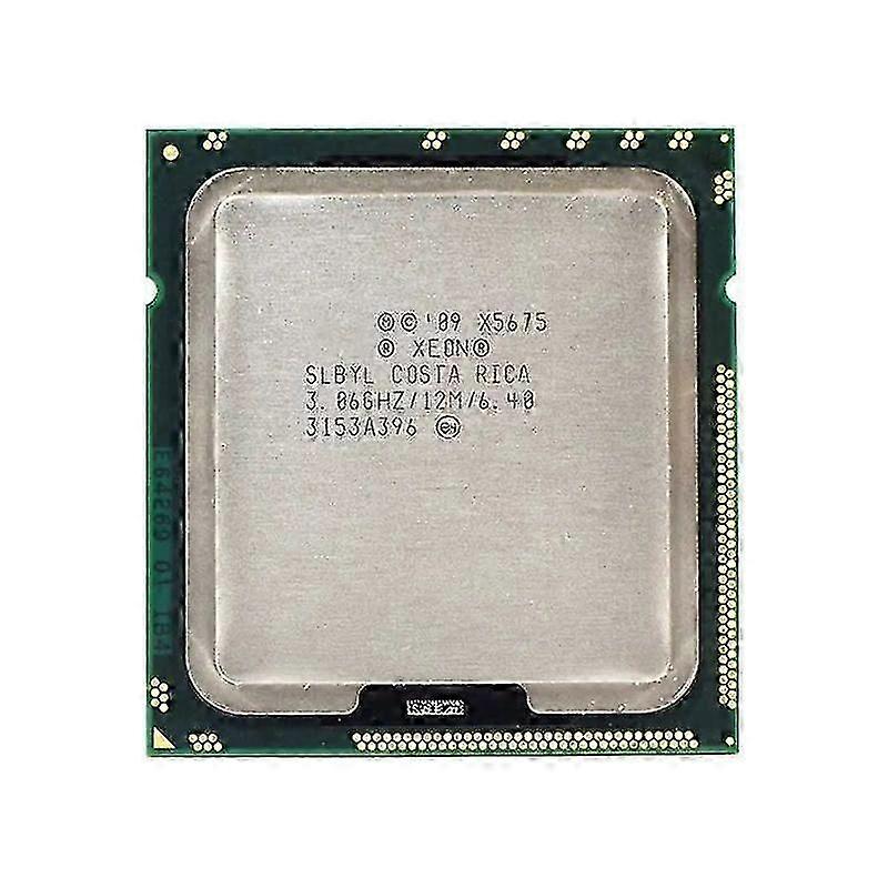 Intel Xeon X5675 CPU for LGA1366 Socket - 6 Cores, 12 Threads, 3.06GHz, 12MB L3 Cache, 95W TDP