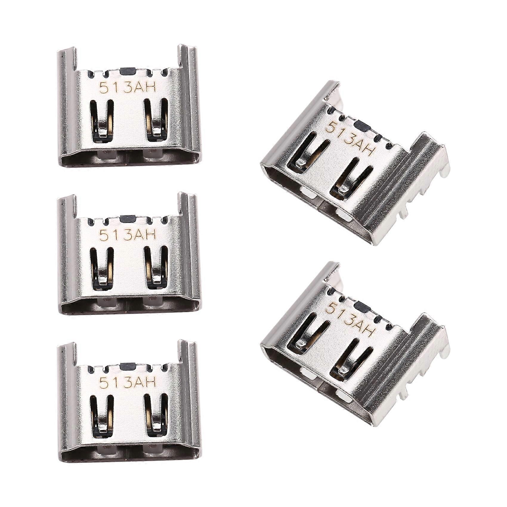HDMI-Compatible Port Replacement Kit for PS4 Console Interface Socket Repair Accessory for Gaming System Maintenance