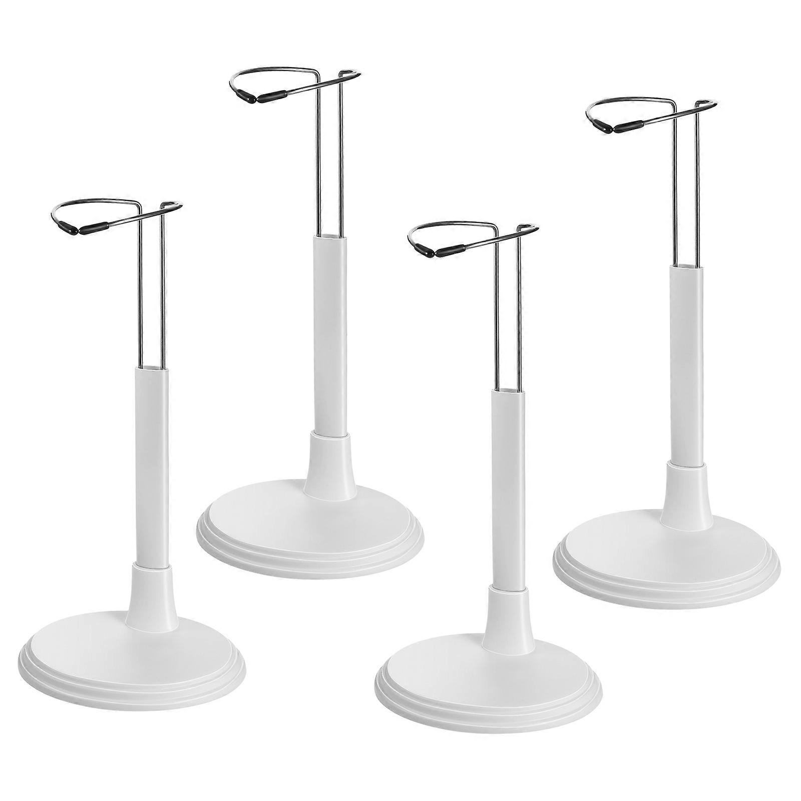 Doll Stand Doll Display Rack for Kids 8Pcs Adjustable Holders