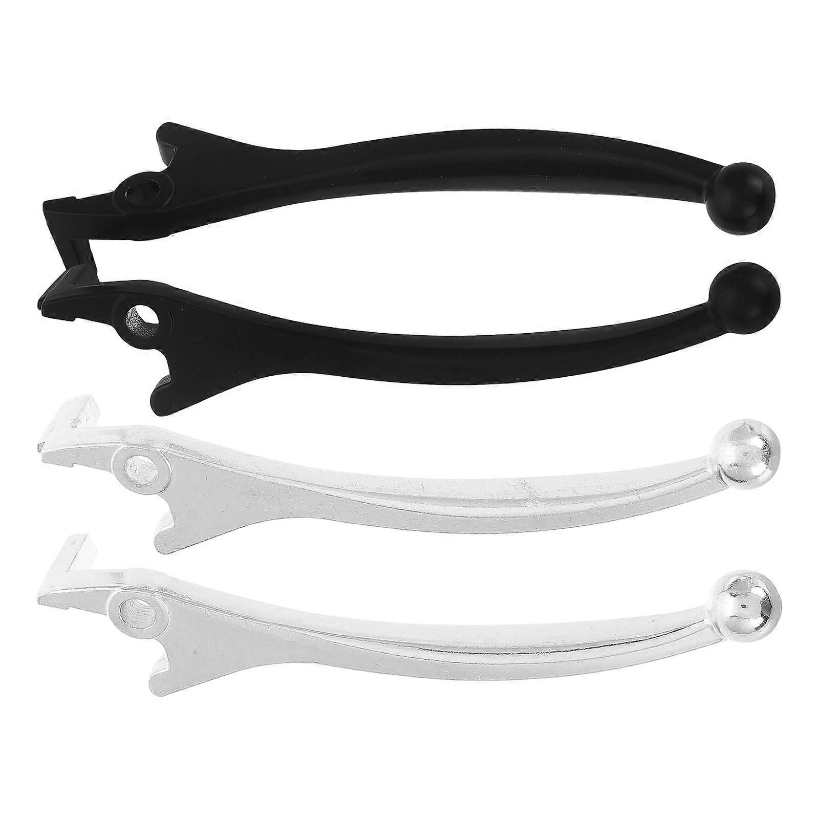 Brake Handle Brake Lever for Motorcycle and Bicycle 4Pcs Set Assorted Color
