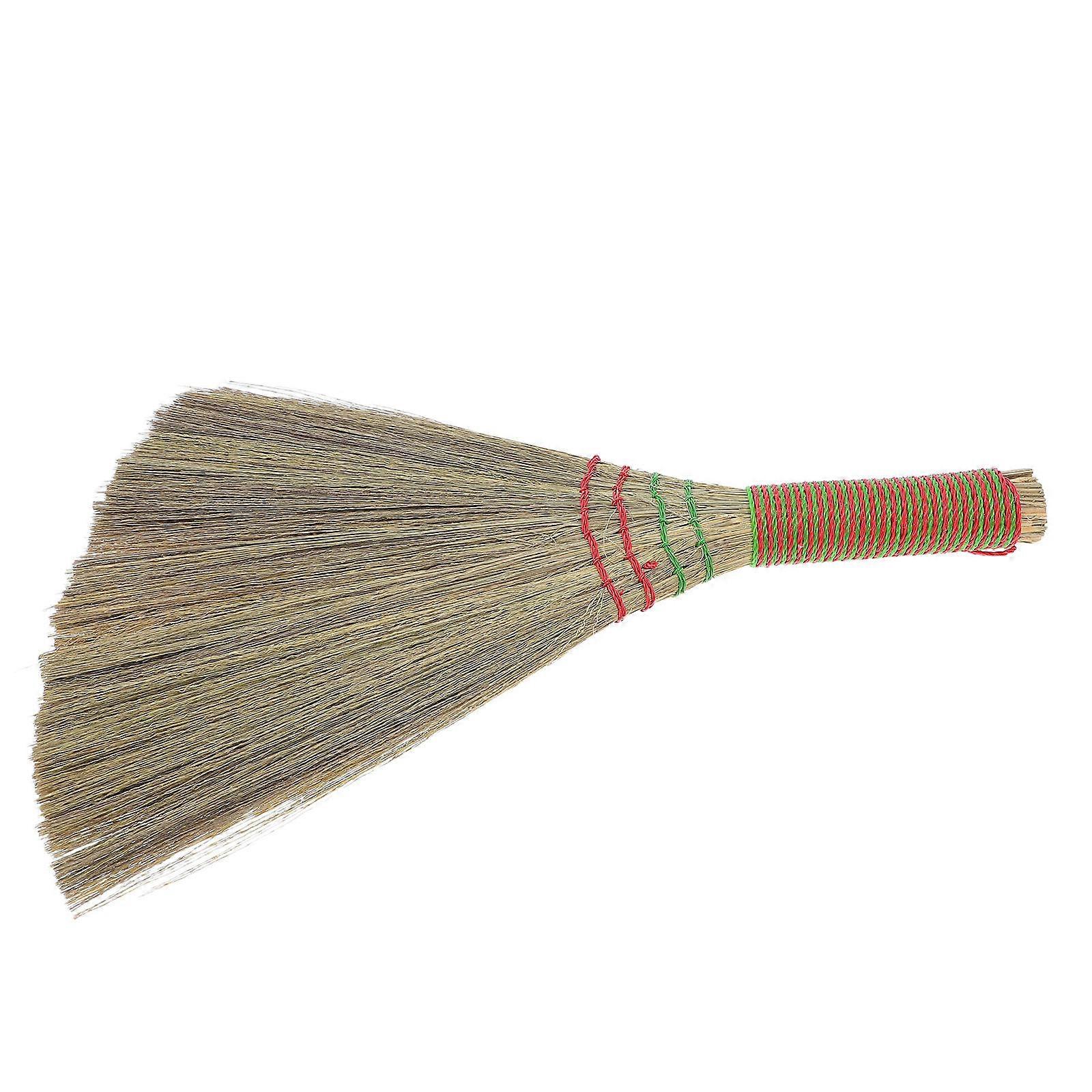 Grass Broom Small Hand Broom for Kitchen Cleaning Desktop Brush