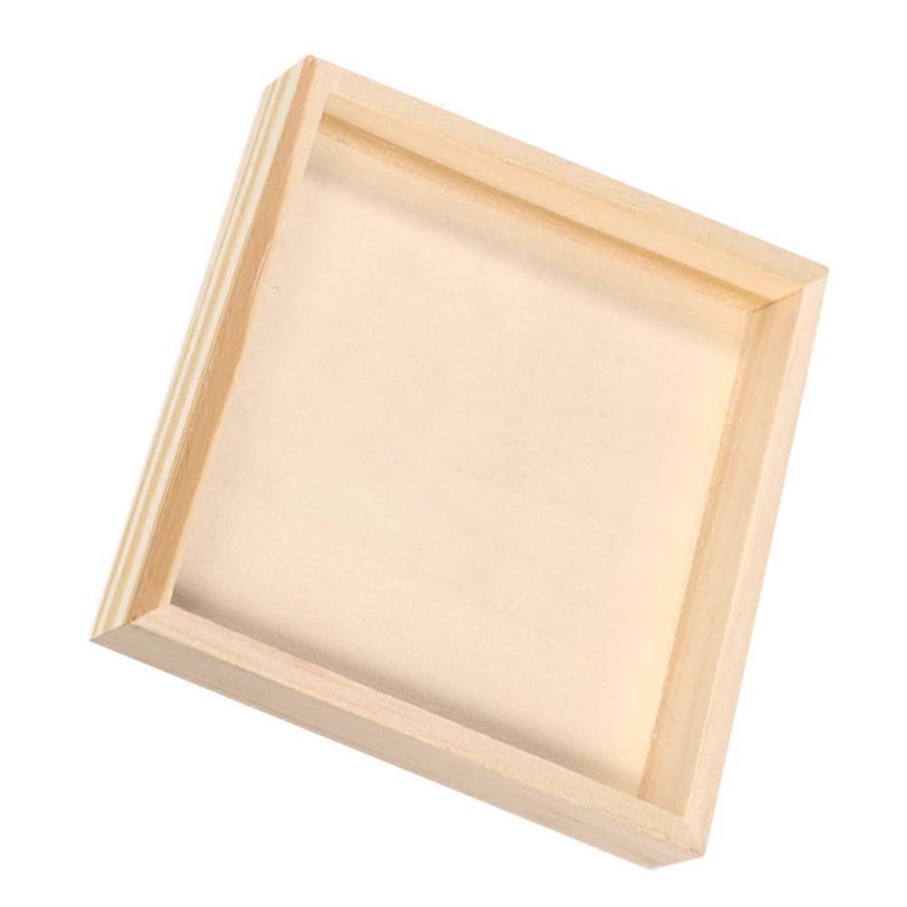 Wooden Puzzle Sorter Tray for Storage Building Accessory