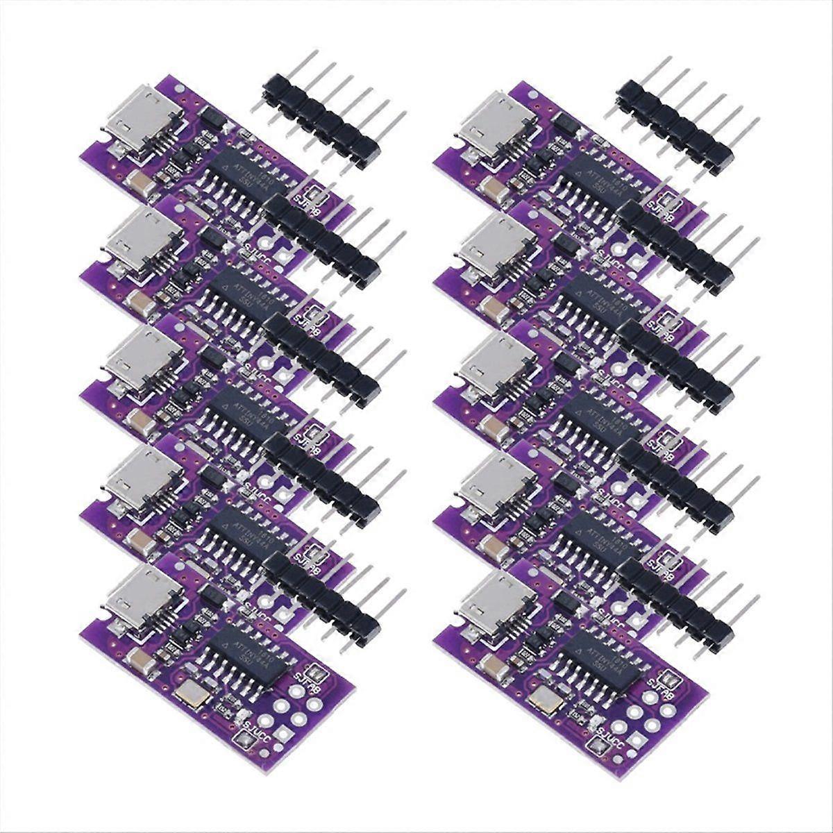 Micro-USB Tiny AVR ISP ATtiny44 USB Tiny ISP Programmer Module 10 Pieces
