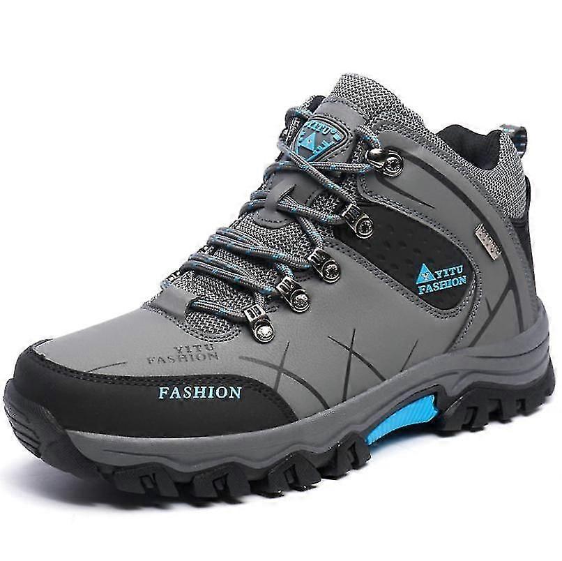 Herren-Wanderschuhe, wasserdicht, atmungsaktiv, aus Wildleder - JJ