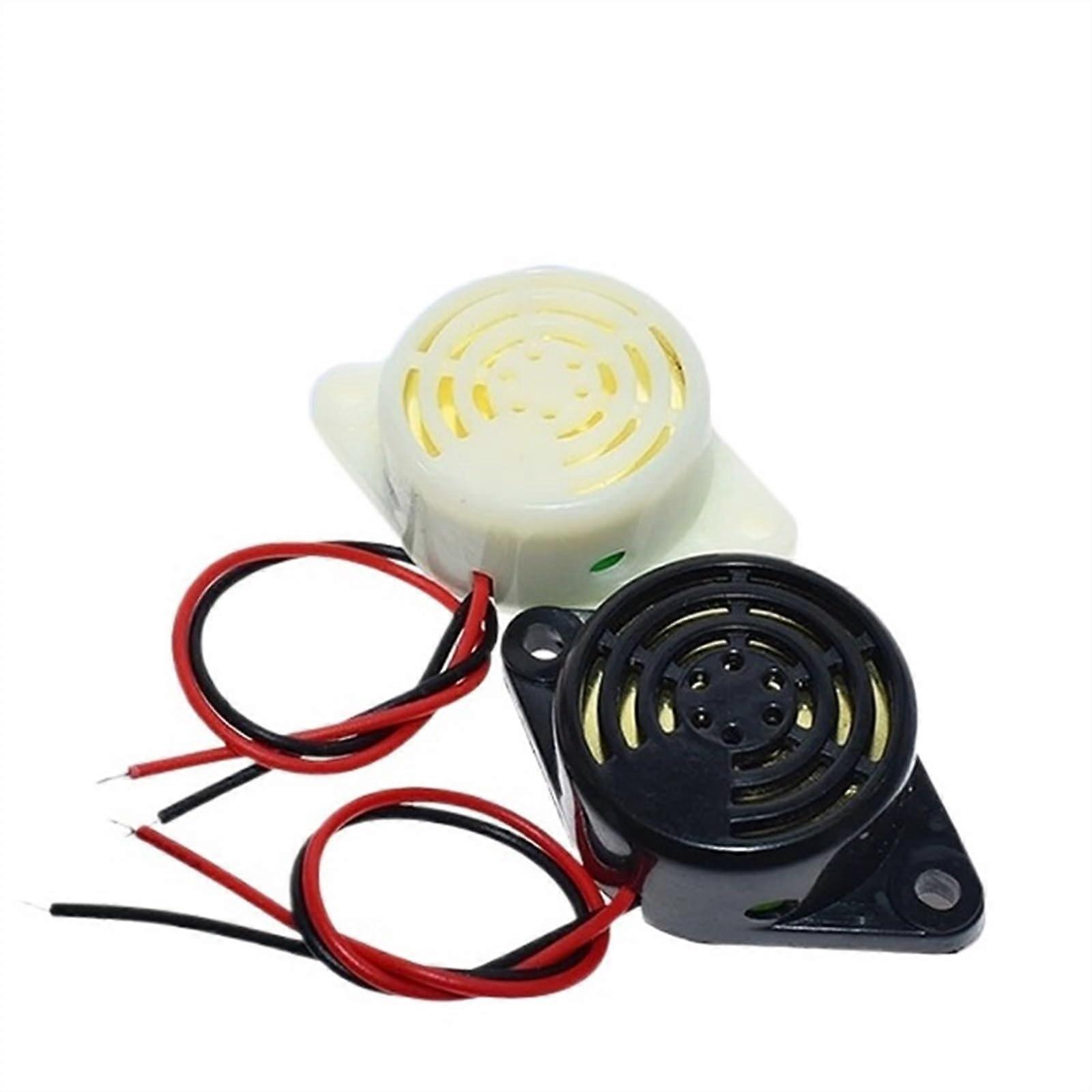 Electronic Buzzer Alarm 12V  Decibel Continuous or Intermittent Sound DC 324V Warning Beep