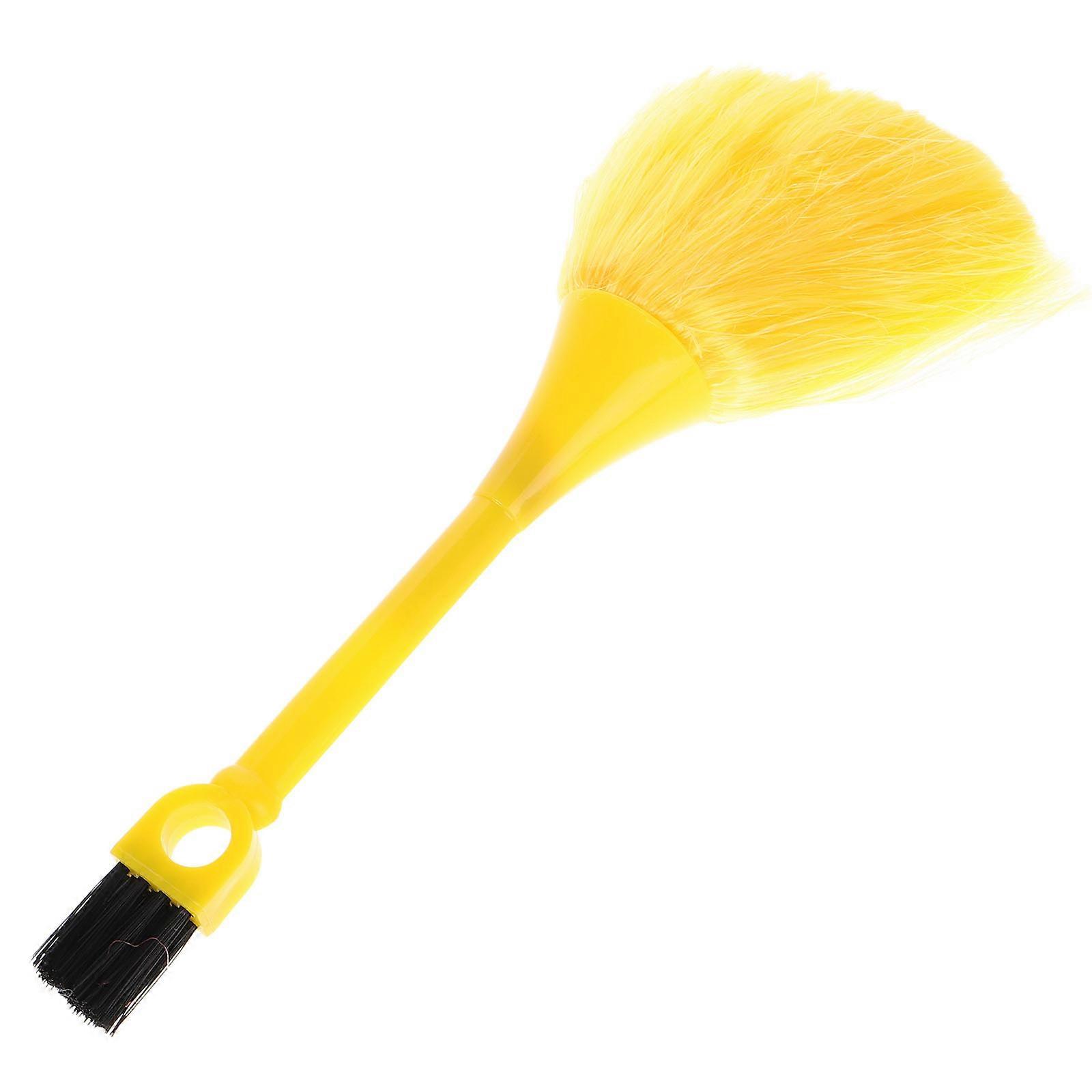 Yellow Mini Keyboard Brush for Cleaning Plastic Laptop Cleaning Tool