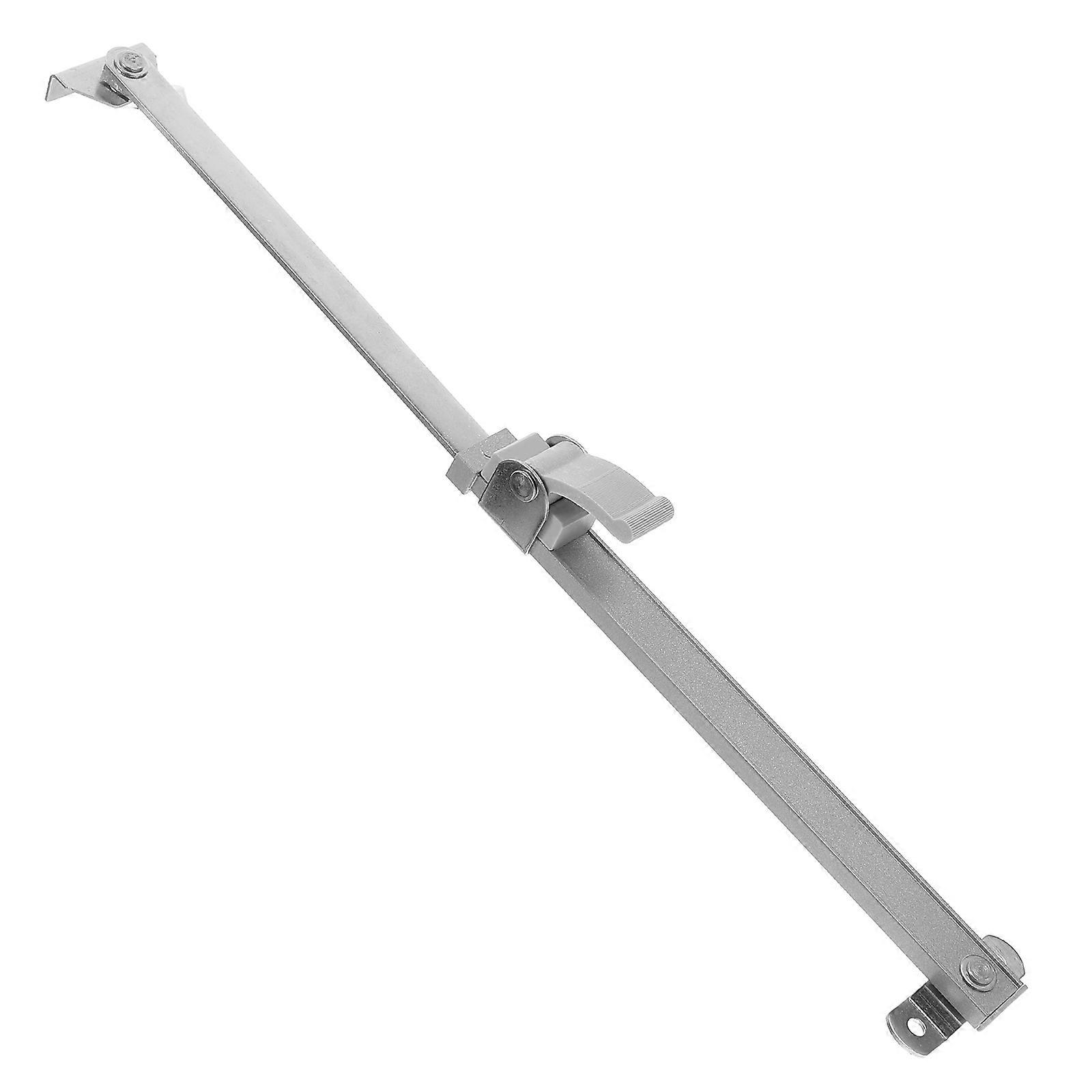 Window Locks Security Aluminum Alloy Window Support Rod with Limiter for 1Set