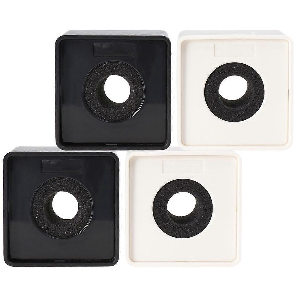 Mic Station Logo Equipment for Interview Use 8Pcs Assorted Colors