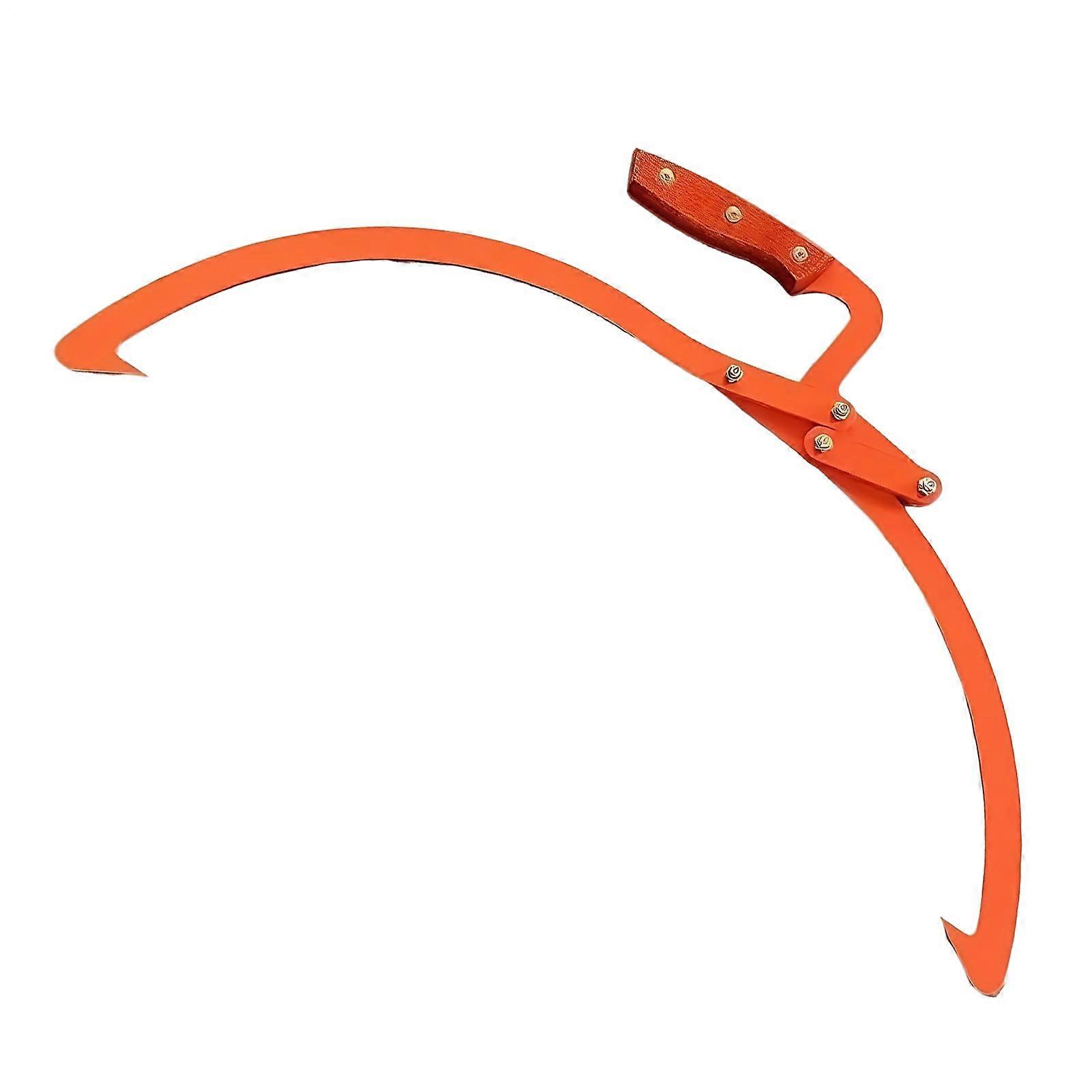Heavy Duty Log Lifting Tongs with Quick Locking Grip for Firewood Handling and Camping