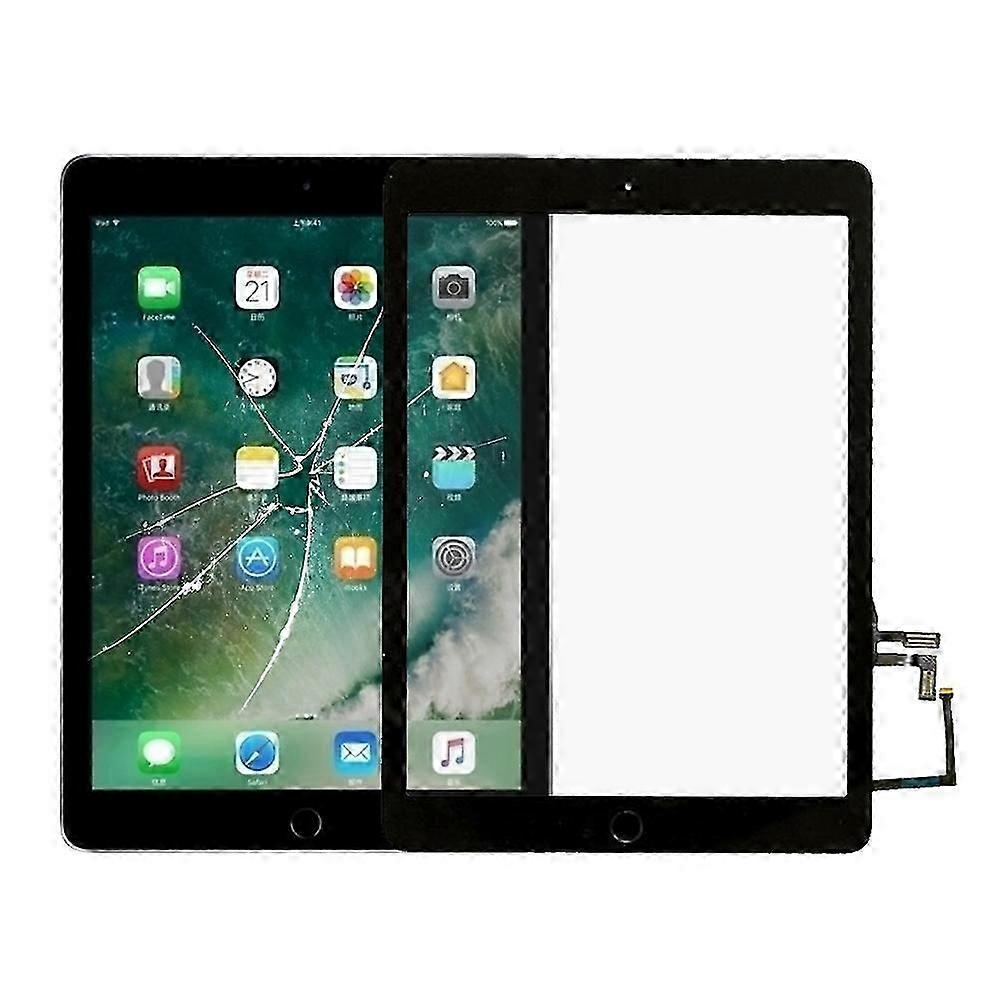 [New] Touch Panel with Home Key Flex Cable for iPad 5 9.7 inch 2017 A1822 A1823