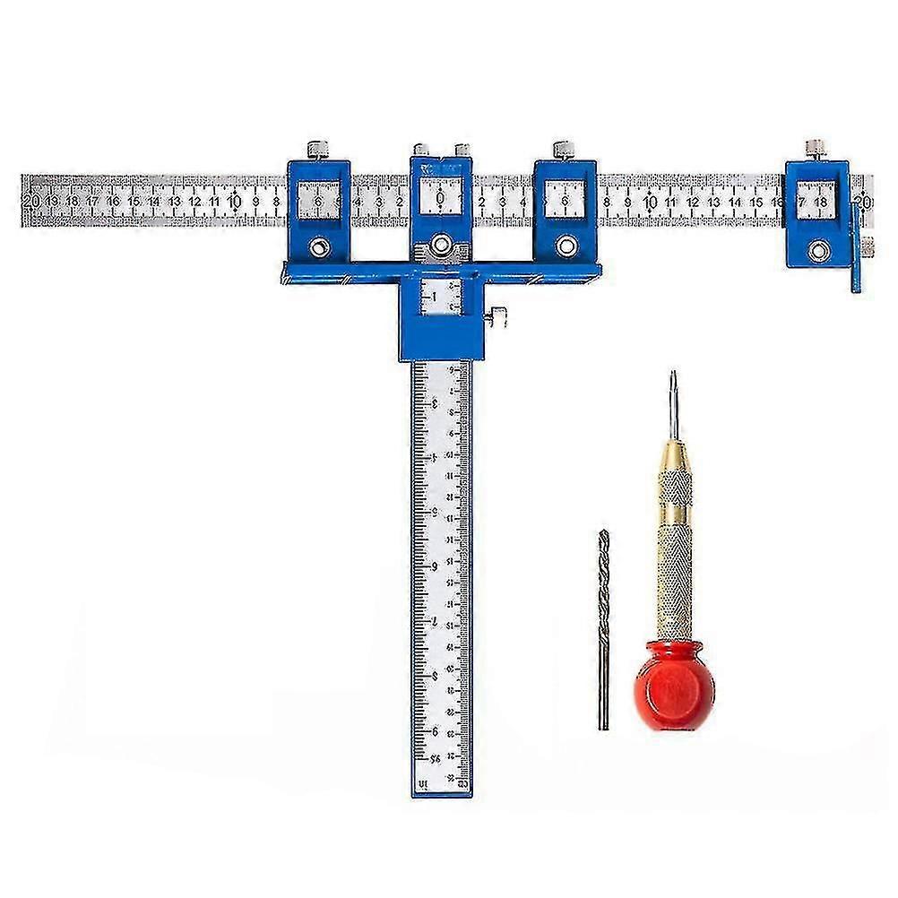 1 Set/3pcs Durable Practical Convenient Punching Hole Locator Drill Bit Center Punch