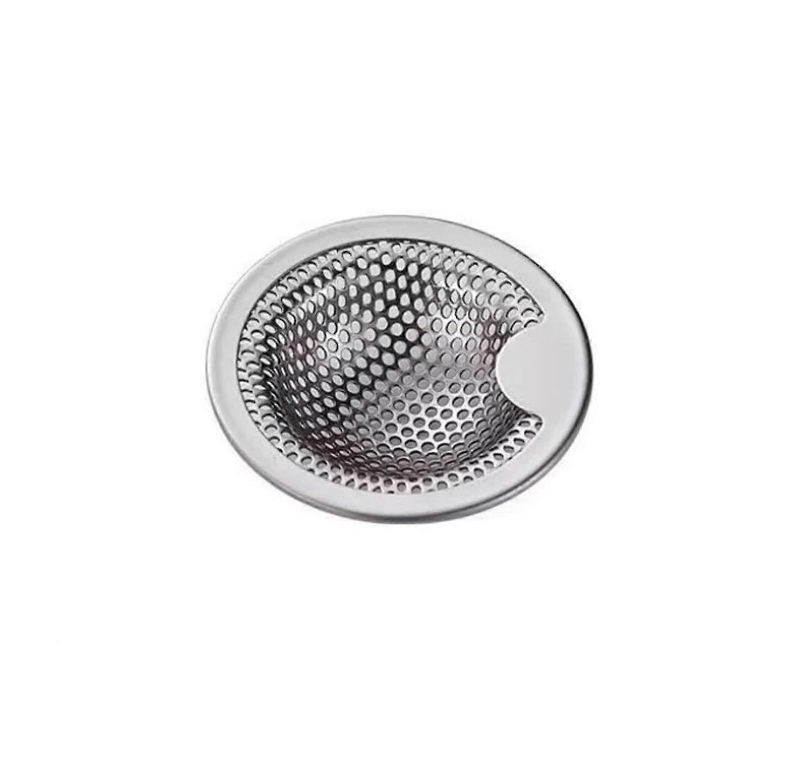 Stainless Steel Kitchen Sink Sewer Filter 1Piece Medium Mesh AntiBlocking Drain Strainer for Kitchen Bath