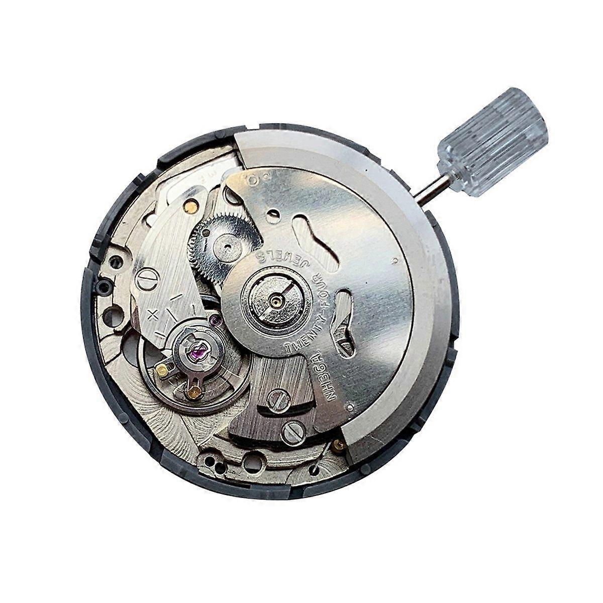 Fully Automatic Nh36 Mechanical Movement Nh36a Double Calendar Movement Instead of 4r36/7s36