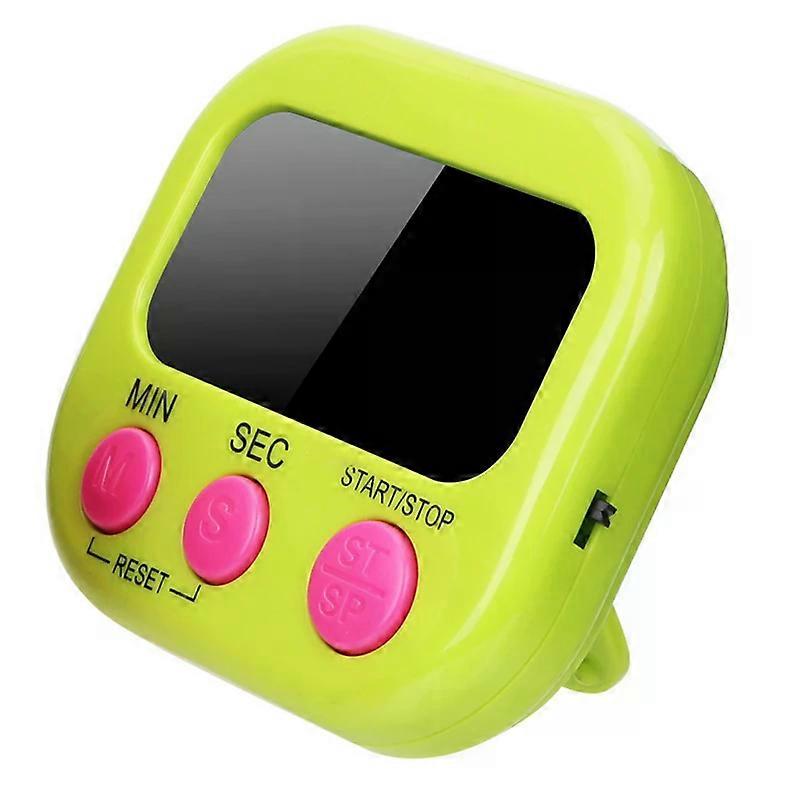 Electronic Kitchen Timer Magnetic LCD Digital Count Down Up Stopwatch Loud Cooking Shower Study