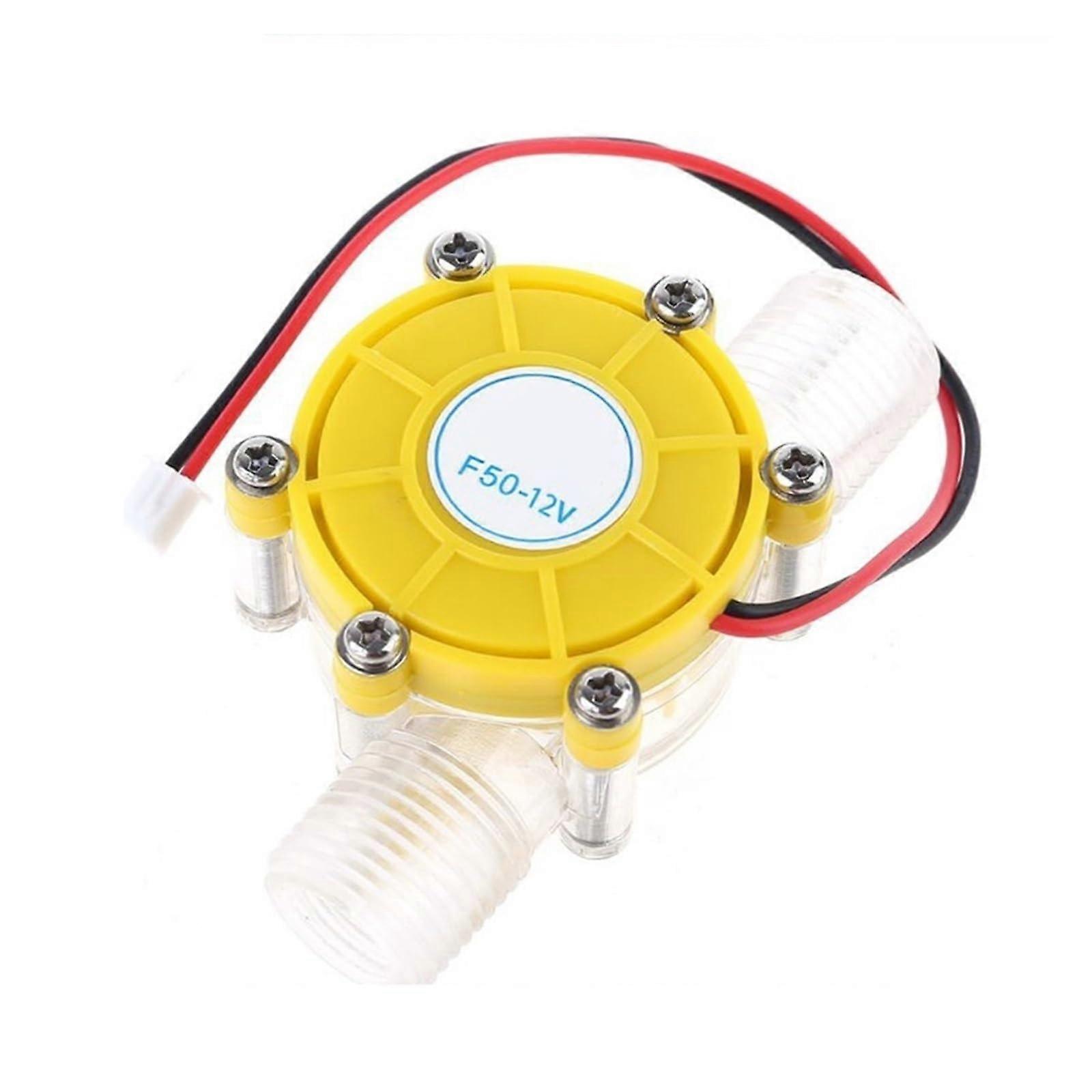 Small Water Turbine Generator Pump 5V 12V Dual Power Generation with Voltage Stabilizing Output