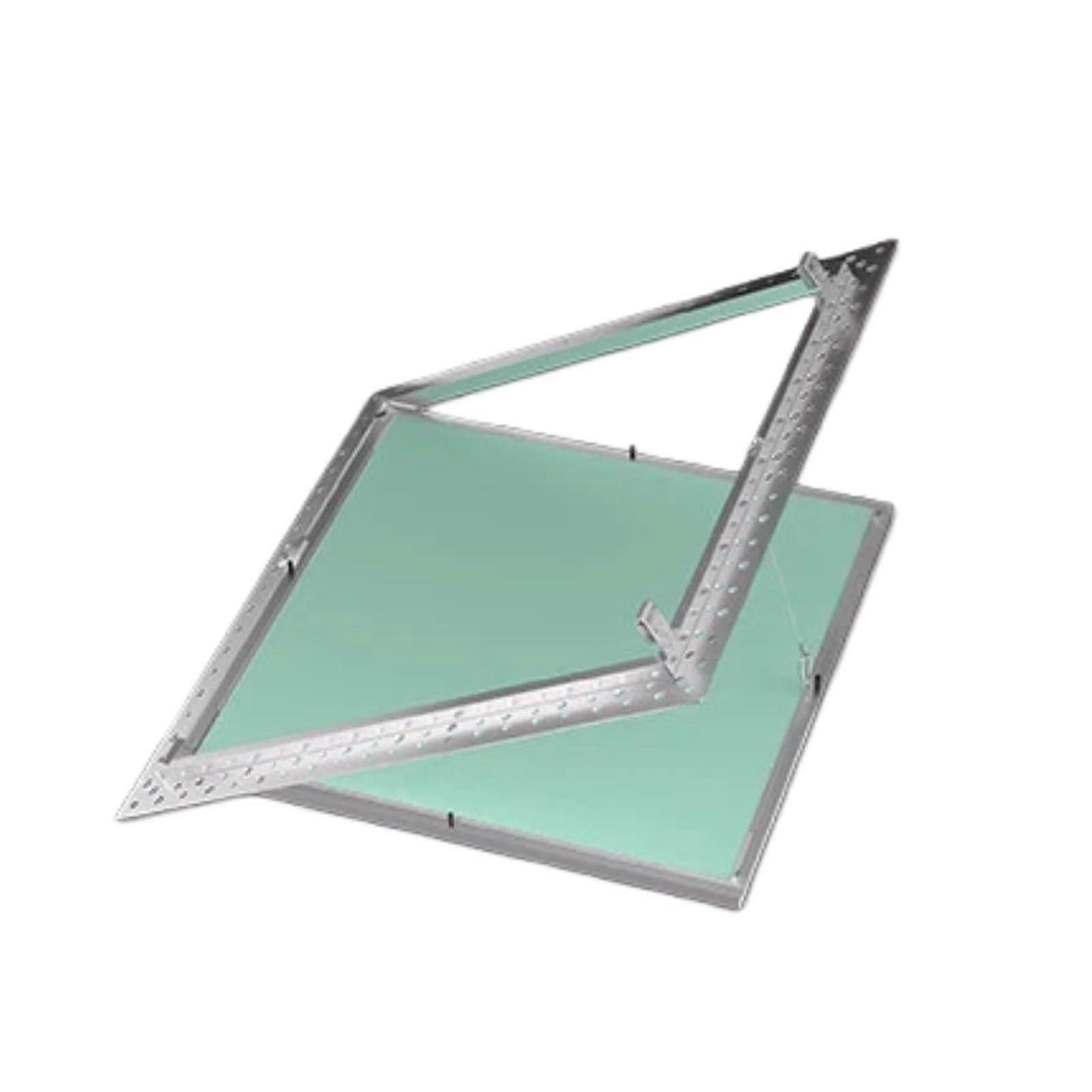 Access Panel FlipDown Push Opening for Drywall and Ceilings, Decorative Cover 24x12 in