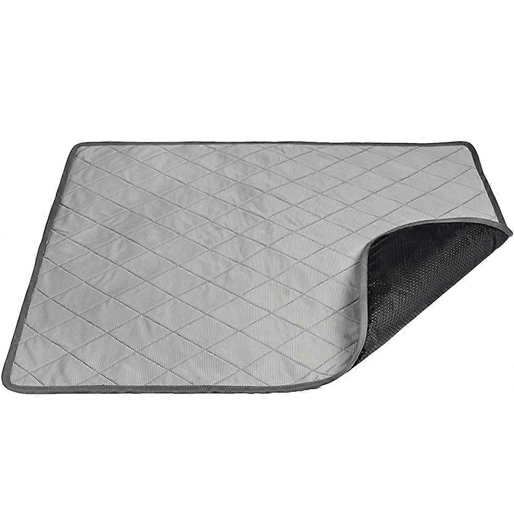 Pet Sleeping Cushion Cooling Mat for Summer 3Pcs Pack Grey